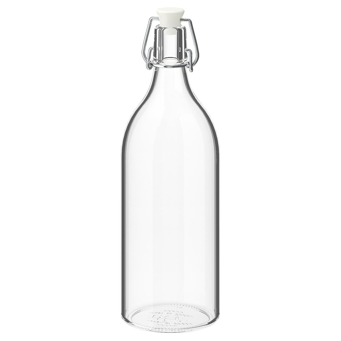 Pitchers & Carafes |  Bottle With Stopper, Clear Glass, Drinkware Clear Glass